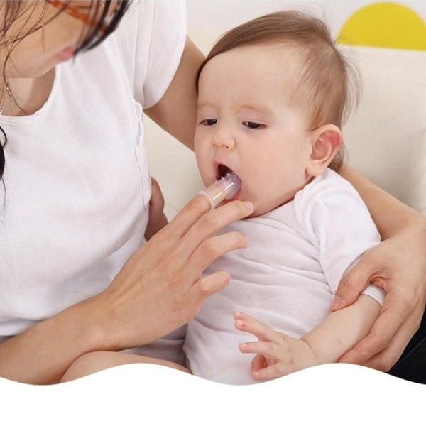 Cute Baby Finger Toothbrush With Box