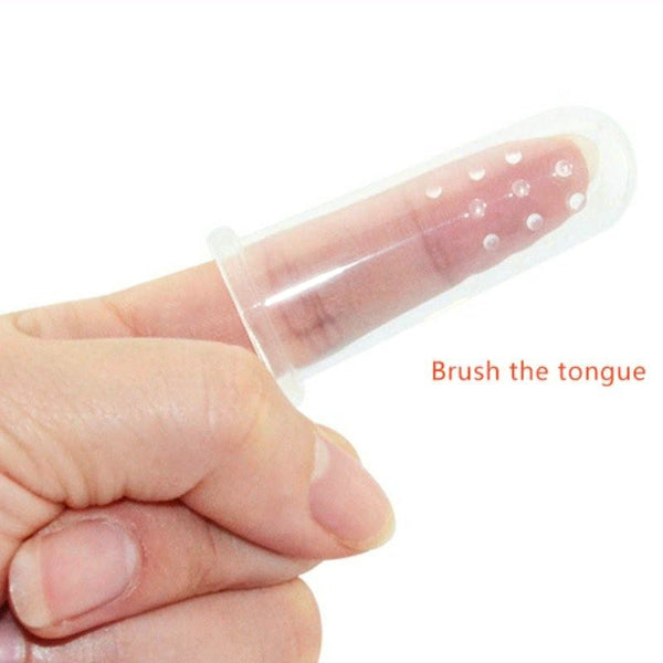 Cute Baby Finger Toothbrush With Box