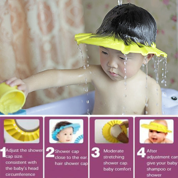 Babies Shower Bathing Cap